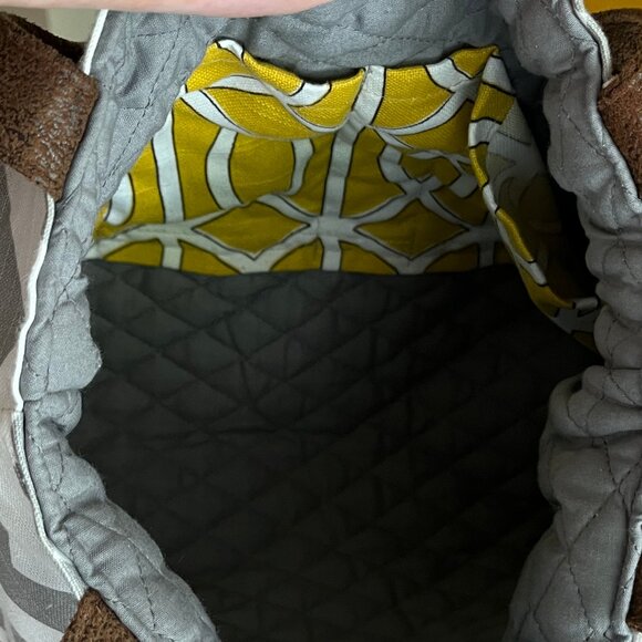 Quilted/hand-made shoulder bag - Authentic - Picture 12 of 14